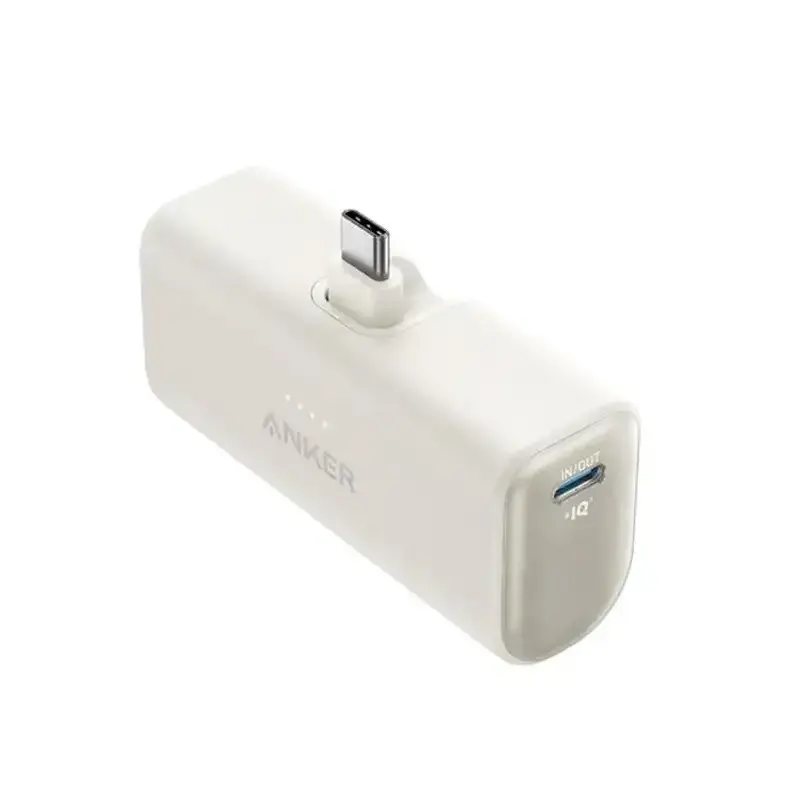 طراحی پاوربانک انکر مدل Nano Power Bank-A1653 با ظرفیت 5000 میلی‌‌آمپر ساعت